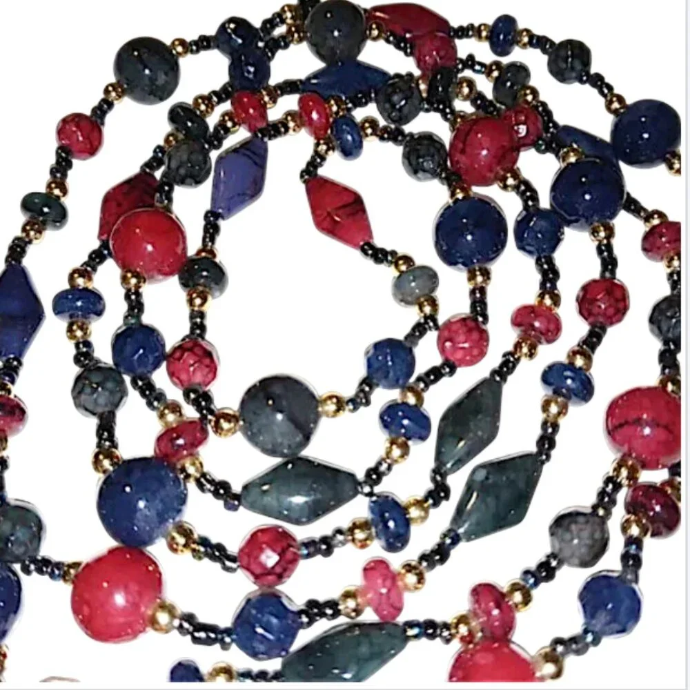 Necklaces  Set of 3  Mix 'n Match  Multicolor  Statement Jewelry